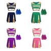 Dance Performance Cheerleading Uniform Short Skirt Suit Halloween Party Gift