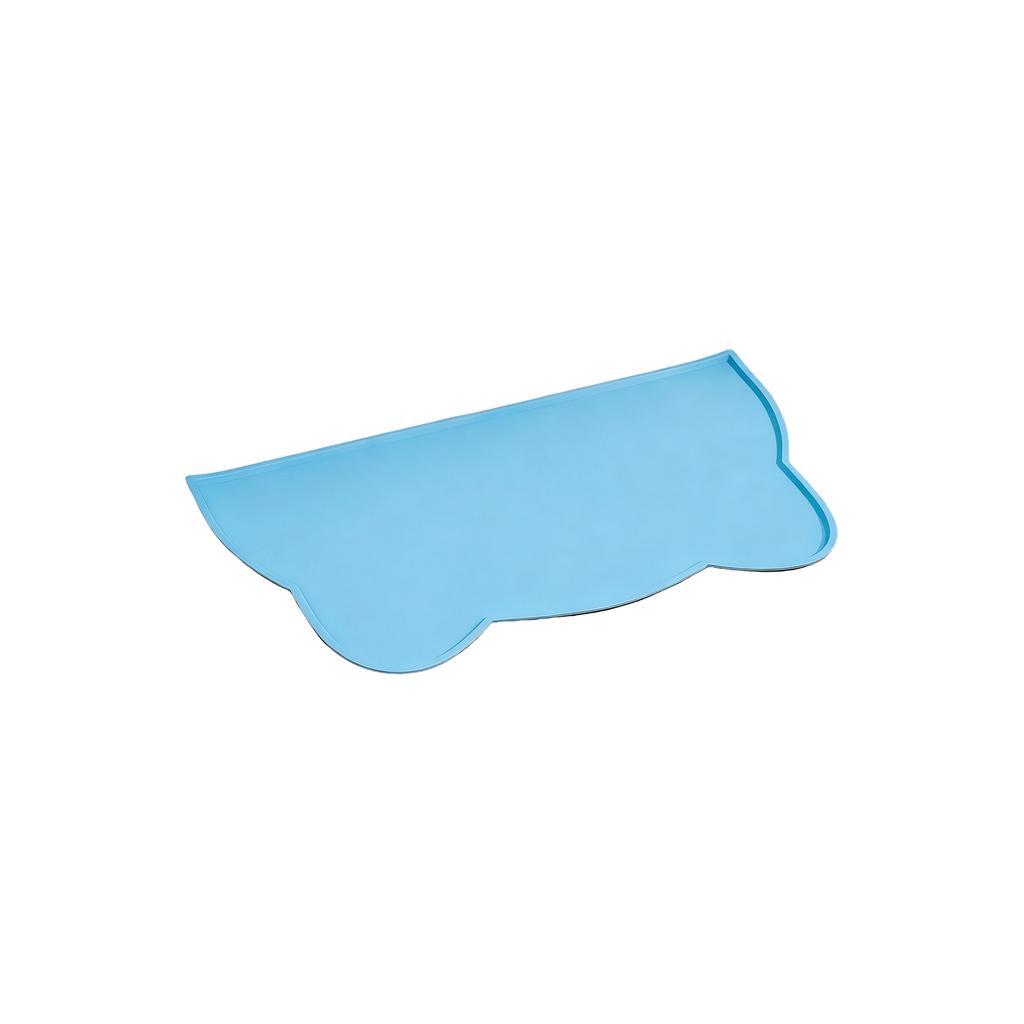 Cats And Dog Silicone Edge-Locking -Overflow, -, Moisture-Resistant, -Food-Leakage, Easy-to-Clean Pet Food Mat