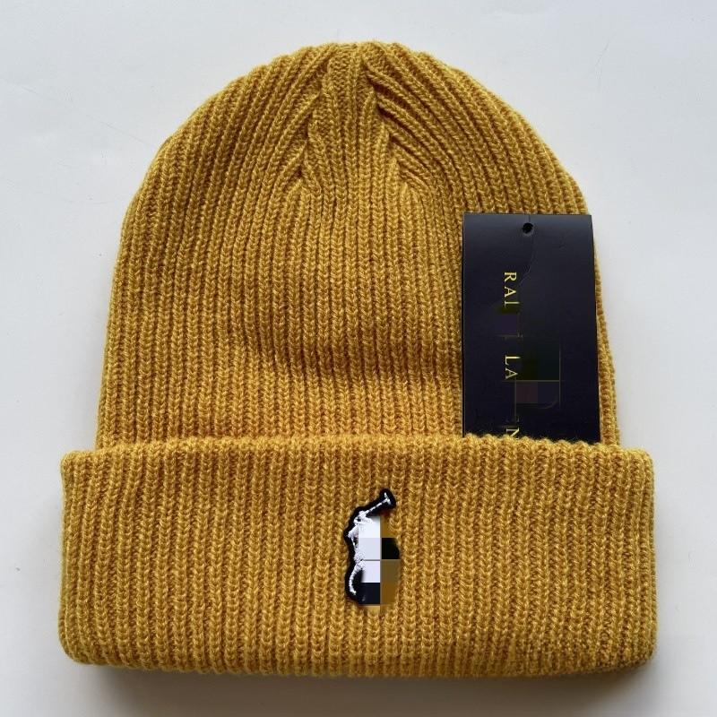 Pony Animal Embroidered Knitted Hat Versatile Thick Warm Hat For Wear Casual