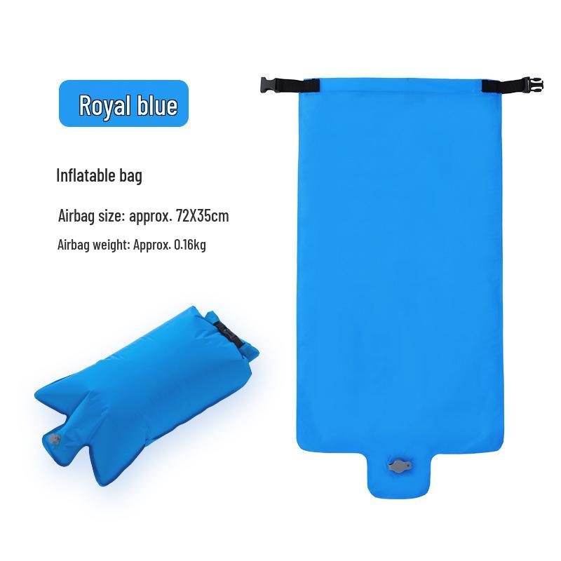 Thickened Outdoor Foldable Moisture-Proof Inflatable Tent Mat, Suitable for Single or Double Use.