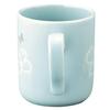 Hanae Mori "Fleur" Pair of Mugs, Approx. 300ml, Floral Design, Dishwasher and Microwave Safe, Perfect As a Gift or Wedding Gift, Made In Japan, MB6500