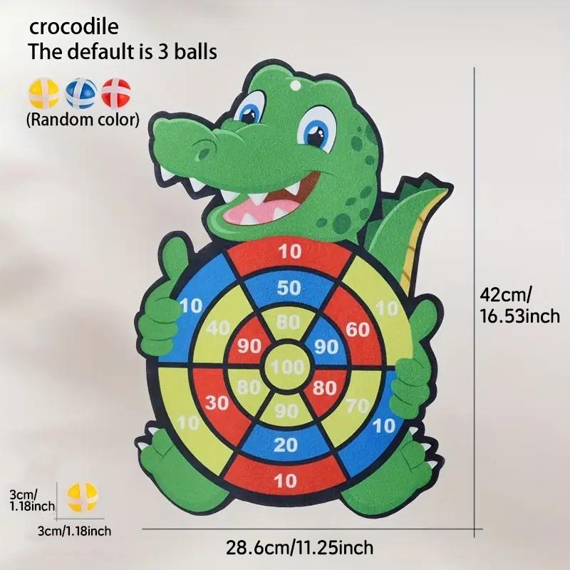 Educational Dart Board Baby Dart Indoor Sports Child Montessori Games for Children 3 to 7 Years