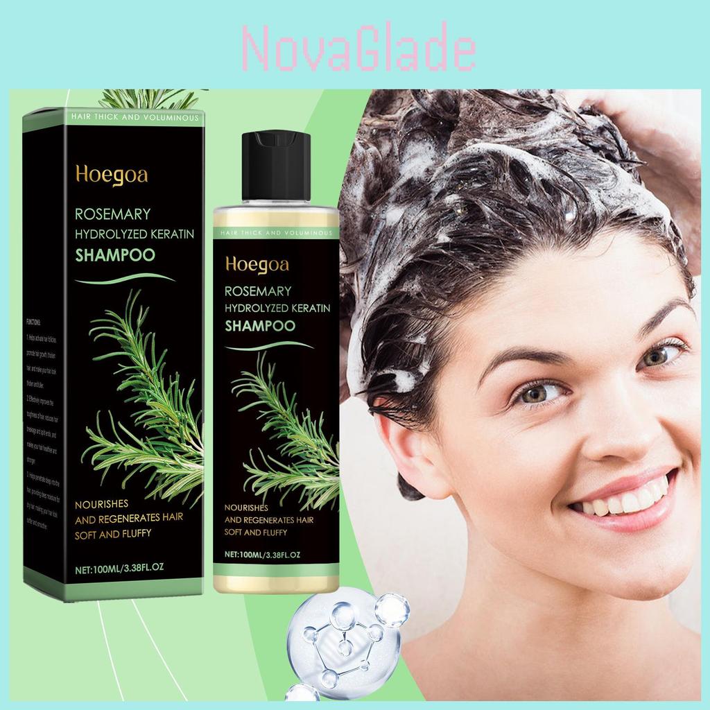 Hoegoa Rosemary Thickening Shampoo Nourishing Hydrating Control For Oily Hair 100ml