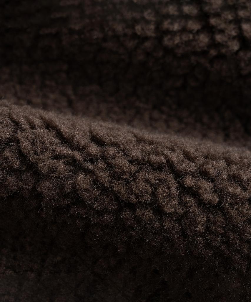 Wild Bricks W24 Fleece Vest (Dark Brown)