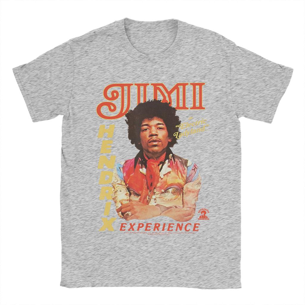 Jimi Hendrix T Shirt Summer Hipster TShirts Mens Cotton Comfortable Plus Size Tees Short Sleeves Awesome Tops