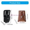 PU Leather Tape Measure Belt Tool Carriers Holder Heavy Duty Tape Holder Measuring Tape for Carpenters JOMD