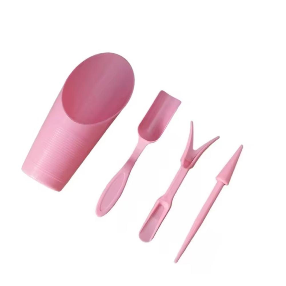4Pcs/Set Succulent Plant Planting Material Tool Bucket Shovel Soil Shovel Flower Garden Tools Plant Pot Plastic Shovel