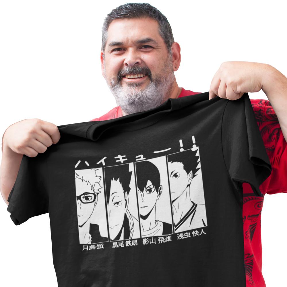 

Haikyuu Hinata Kageyama Nekoma Anime Haikyuu Shirt size S to 5XL S
