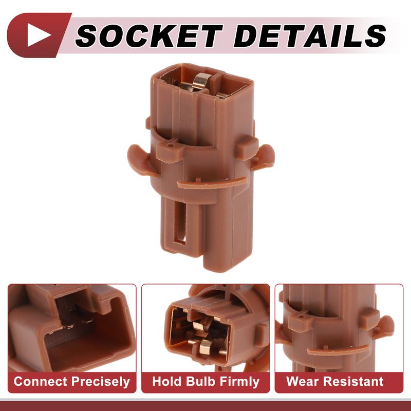 X Autohaux Tail Light Socket Wiring for Honda Civic 2001-2013 No.33515S2A003