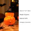 Halloween Skeleton Flameless Led Candle With Flickering Warm Light Perfect For Home Desktop Spooky Party Holiday Decoration