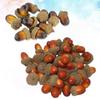 100Pcs Artificial Vivid Realistic Acorns Small Set Decorative Nuts for Christmas Table Display Party Wedding Home Garden