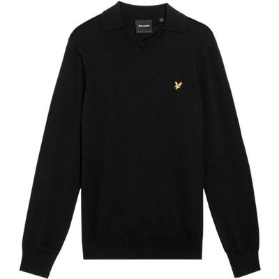 Mens Logo Collared Jumper
