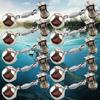 Fishing Rod Bite Bait Alarm Adjustable Night Fishing Alarm Bells Portable Tackle Anti-corrosion Anti-rust Fishing Equipment
