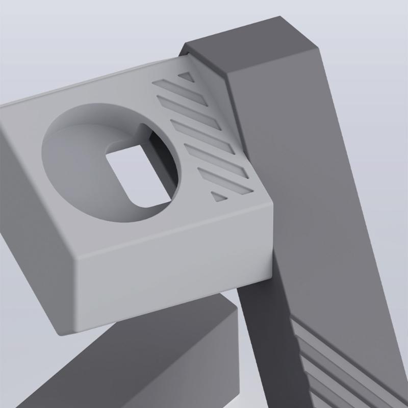 Smartwatch Charger Holder Power Adapter Geometric Charging Bracket Station Base Suitable For Watch 7/6/5 Wearable Device