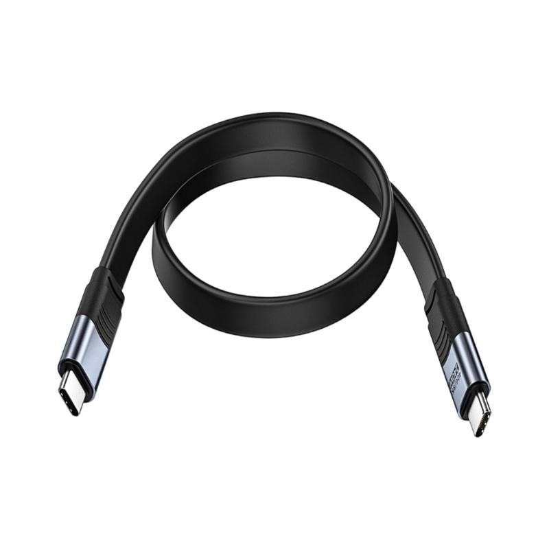 USB4 Cable Type C Cord Support Fast 40Gbps Data Transfer Clear 8K@60Hz Video Output Powerful PD240W Charging Capability