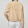 Adidas Neo Casual Round Neck Pullover Sweatshirt with Long Sleeves Women Sweatshirt Khaki HN2372