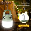 Portable Rechargeable Outdoor LED Solar Camping Lantern Lamp