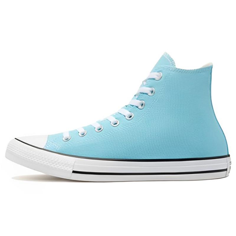 Converse Chuck Taylor All Star Versatile Trendy High-Top Canvas Shoes Unisex Blue