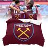 West Ham United Digital Print Bedding Set With Reactive Dyeing For Modern Bedroom Decor