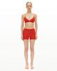 HOOPOE Everyday Bralette & Boy Shorts Set_Sunset Orange