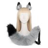 Tomorrow, Operator Lapland cos Wolf ear and tail set, including faux fur wolf ears and a plush tail
