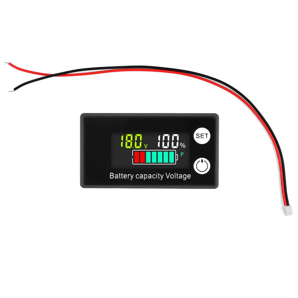 DC8-100V LCD Digitales Messgerät 6133A Batteriekapazitätsanzeige Lithium-Ionen-Eisenphosphat-Batterie 12V 24V 36V 48V 60V 72V Voltmeter