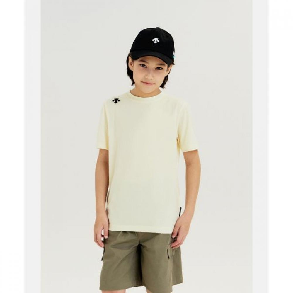 

DescenTe Young AThleTe Tough ShorT Sleeve T shirT Yellow YEL0YELLOW/120