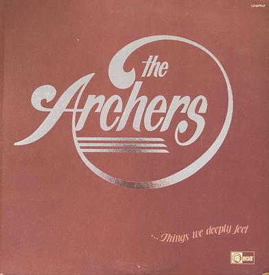LP Record ARCHERS - ...Things We Deeply Feel LS5679LP Light Records 1975 US Rock Used