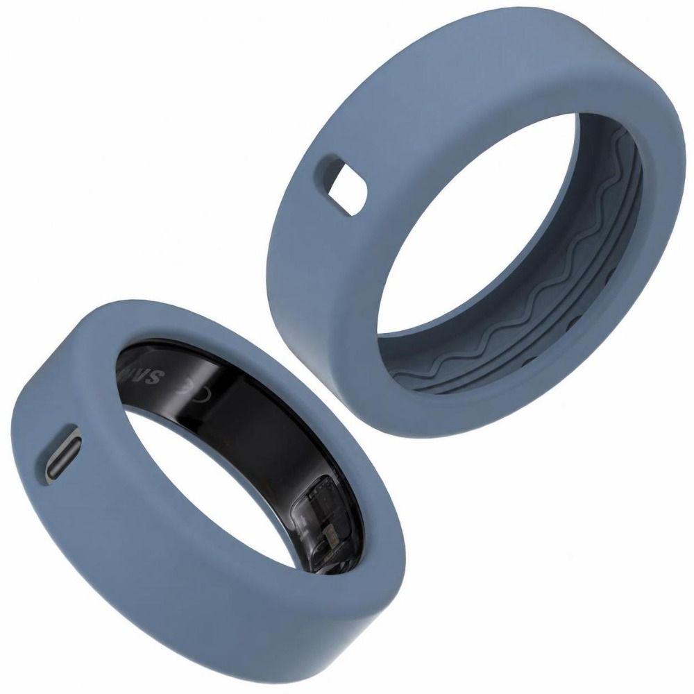 Silicone Ring Protector Elastic Finger Wrapper Ring Cover for Oura Ring 4 Smart Ring Accessories