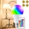 3Pcs E27/E26 LED Bulb Colorful Light Control Remote 15W Smart RGB Color Changing Light Bulb