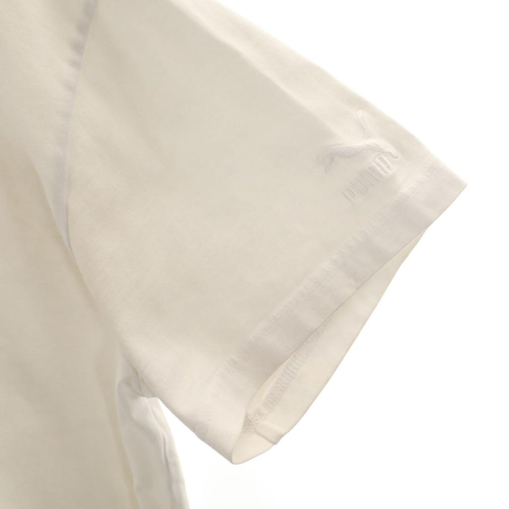 Puma Kurzarm T-Shirt L weiß Damen Gebraucht