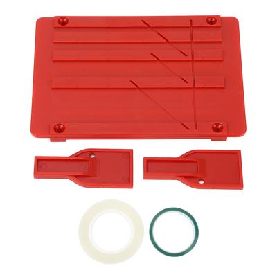 10 Inch Tape Splicing Set 1in 1 2in 1 4in 1 8in Opening Tape Splicer Block Repair Kit for Reel To Reel Cassette Tapes