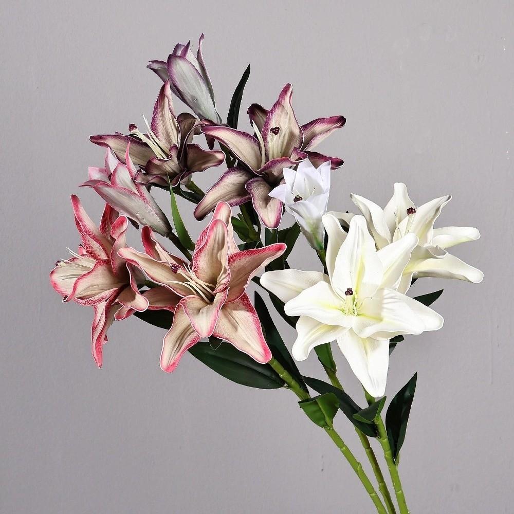 Plastic Simulated Flower Decor Real Touch Floral Arrangement Fake Flowers  Birthday Party