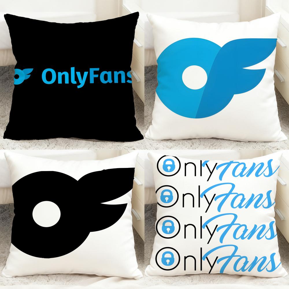 Trendy Oonlyfanses Cushion Cover Comfortable Reversible Pillow Cover Ideal for Car Sofa Bedroom Beyond