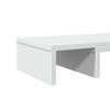 Vidaxl Podstawka Pod Monitor, Regulowana, Biała, 60X24X10,5 Cm