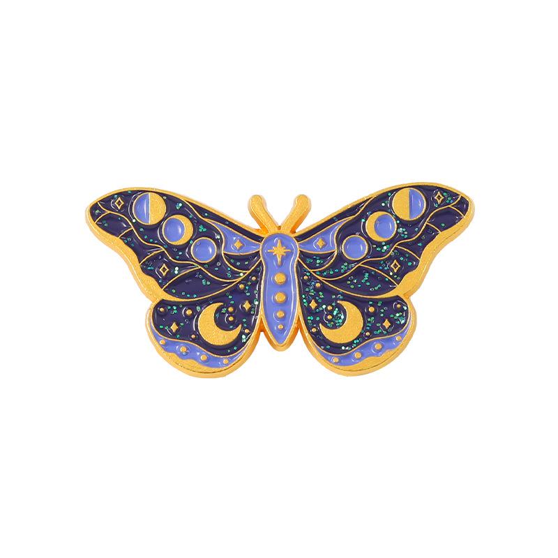 European & American Butterfly Brooch Set - Metal Badge Insect Accessories