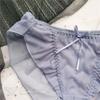 See-through Gauze Sexy Cute Bow Low-rise Women's Panties