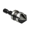 3Pcs Hex Countersink Boring Set For Metal Drill Bit Tools Hexagonal Carbon Steel