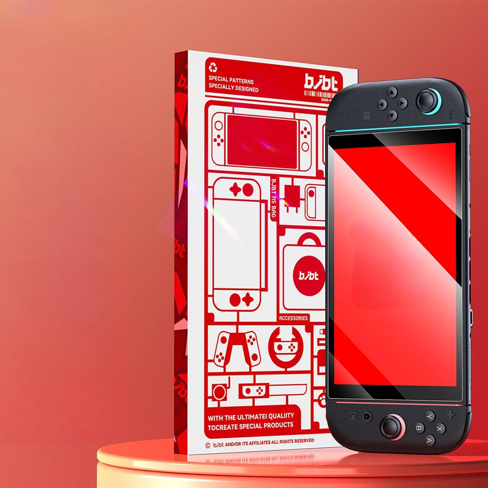 For Nintendo for Switch 2 Tempered Glass Film Anti-Scratch Screen Tempered Film Anti-Fingerprints Tempered Glass Protective Film