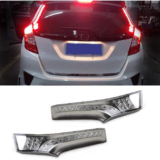 Super Bright Rear Lights Brake Lamp for Fit 2015 2016 2017 2018 2019 2020 Super Bright Car Pillar Running lamp Tail Light Assemblies Driving lamp