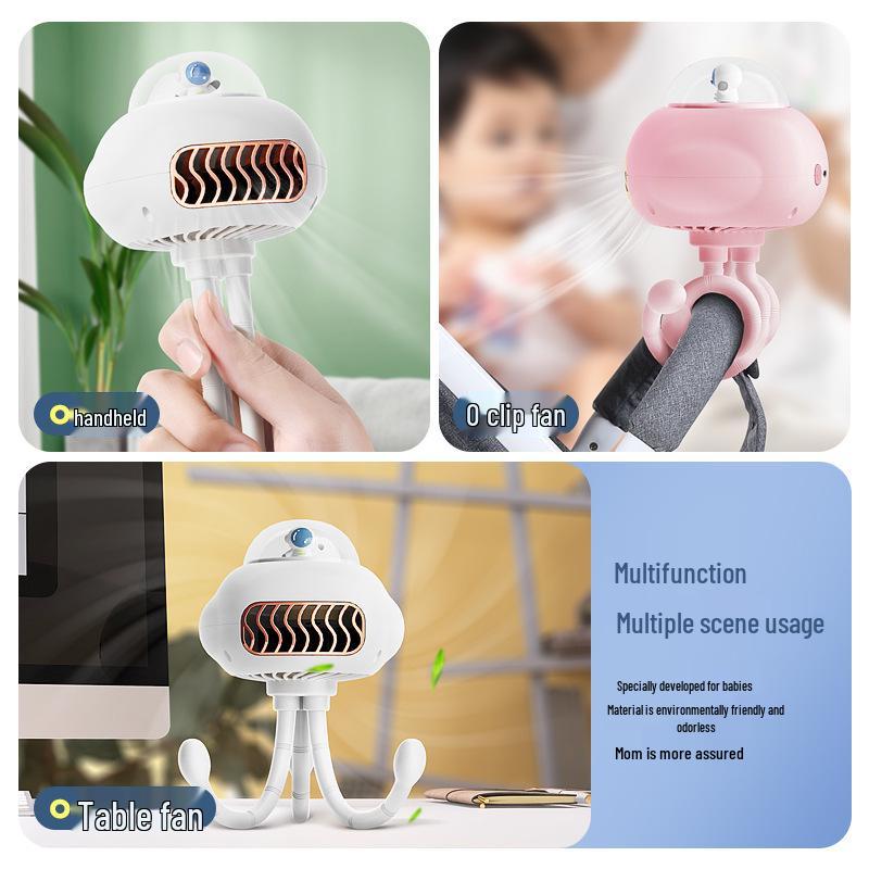 Portable Mini Handheld Cooling Fan for Outdoor, Desktop, and Dormitory Use