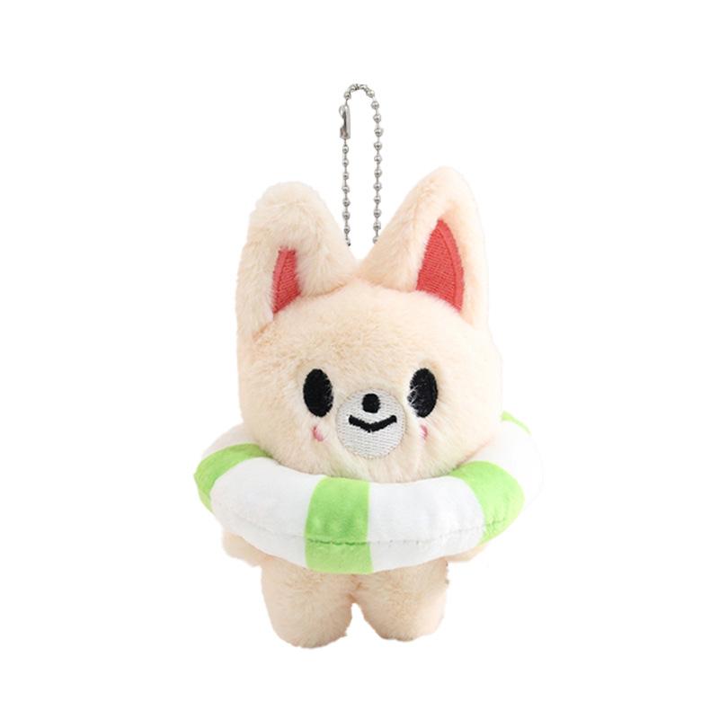 Plush Skzoo Keychain Cartoon Character Plush Toy Fan Leeknow Hyunjin Keychain Pendant Gift Children'S Toy For Kids Adults Children's Birthday Gift
