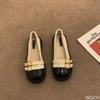 New summer versatile flat sole shoes with round toe shallow mouth fashionable comfortable for daily casual women's shoes