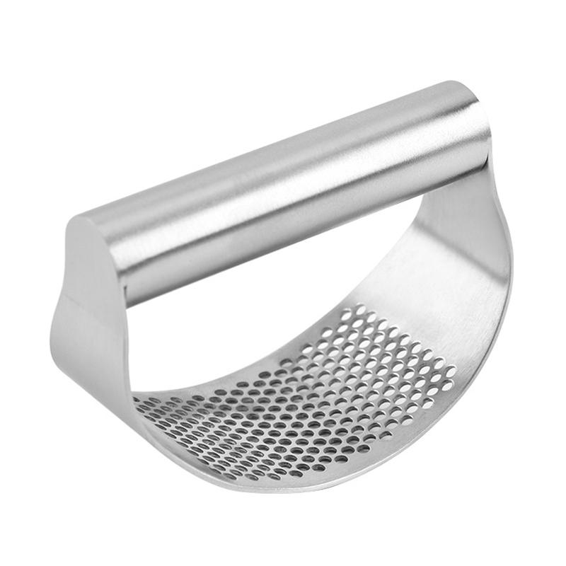 Dagu Stainless Steel Curved Garlic Press Chopper Crusher Manual Ginger Mincer Masher