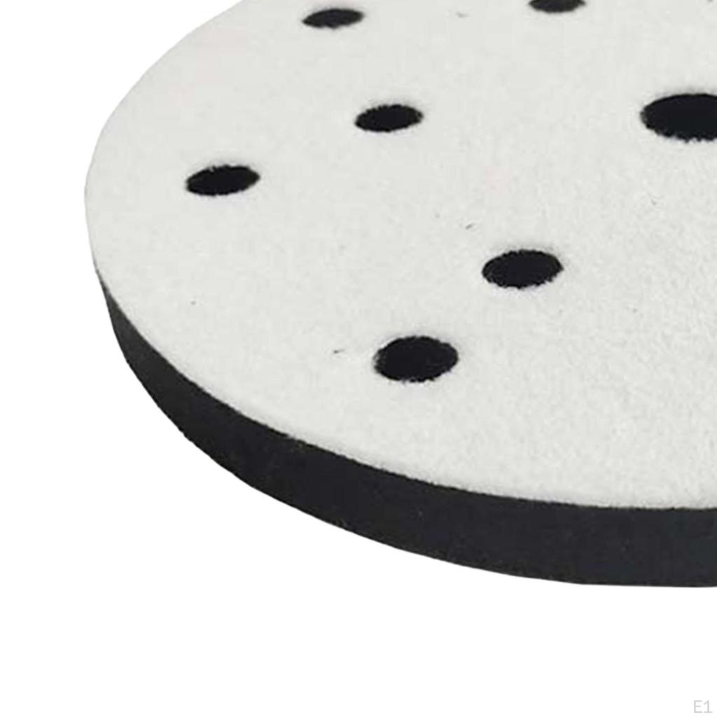 Sponge Cushion Buffer Carrier Pad, 15.2 Cm, 15 Holes, for Wooden Furniture, Automobile