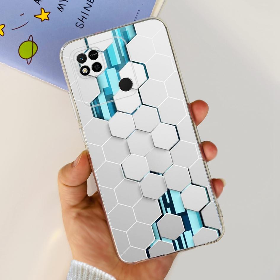 For Xiaomi Redmi 10A Case New Fashion Flower Butterfly Transparent Silicone Cover For Xiomi Redmi 10A Funda Redmi10a 10 A Bumper