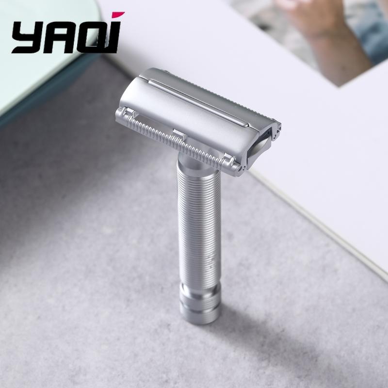 Yaqi  Monarch  Matt  Chromfarben Sicherheitsrasierer