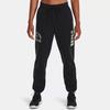Under Armour Letter Logo Print Joggers Women Bottoms Black 1379004-001