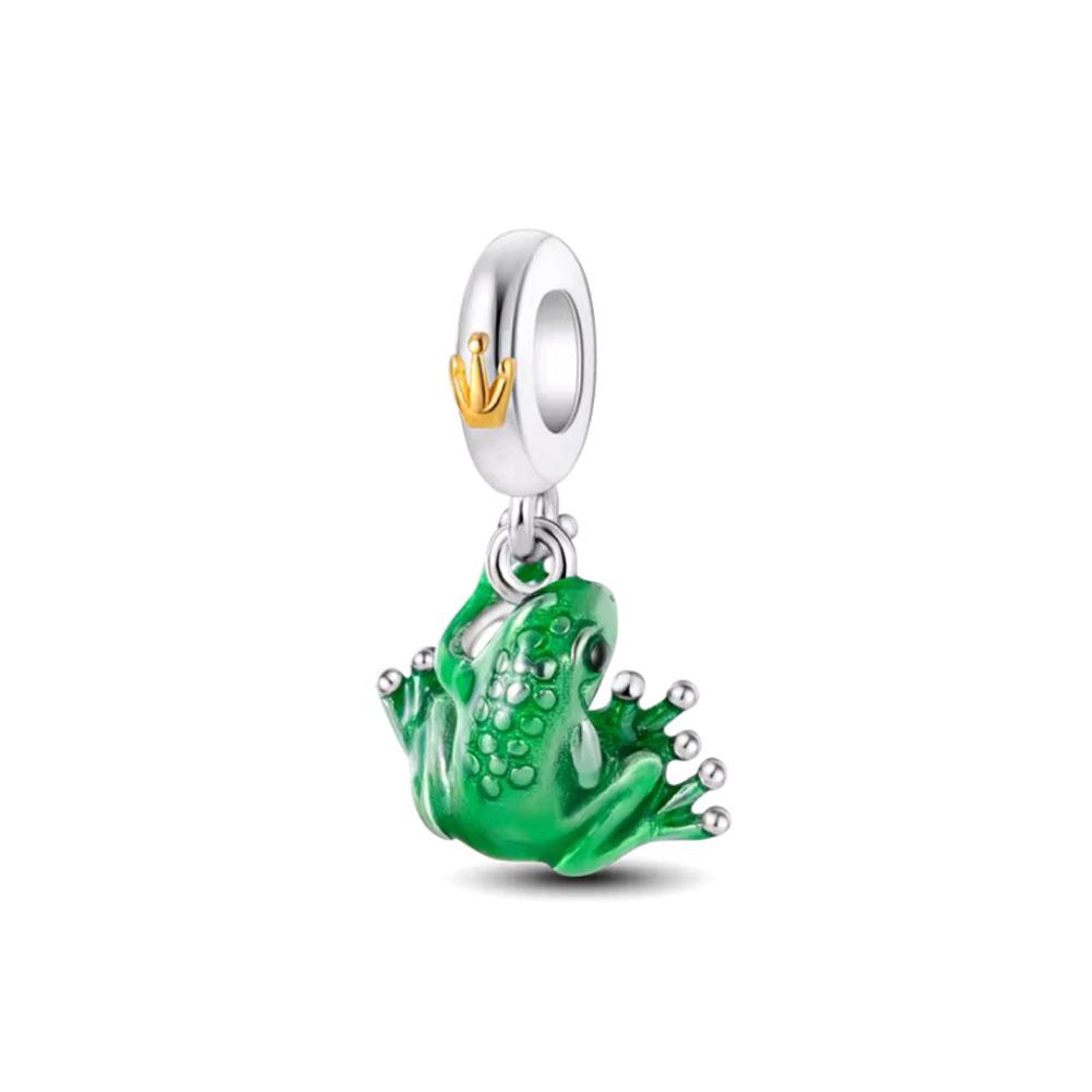 Springs Flower Series Copper Bird Hibiscus Tulip Charm Bead Fit Women Original Bracelet Jewelry For Gift