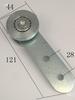 Curtain Slide Rail Wheel Pulley for Car Modification